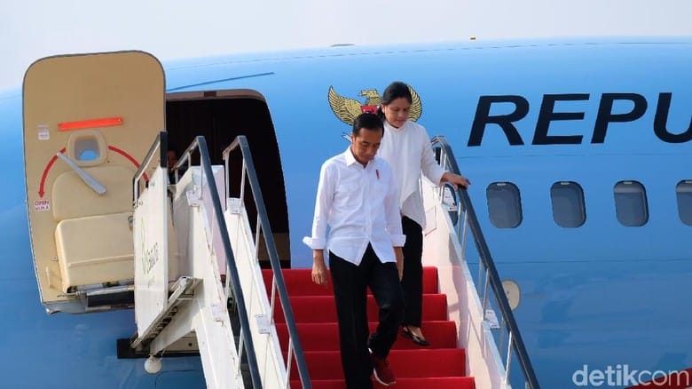 Ditemani Iriana, Jokowi Kunjungi Babel Serahkan Sertifikat Tanah dan PKH