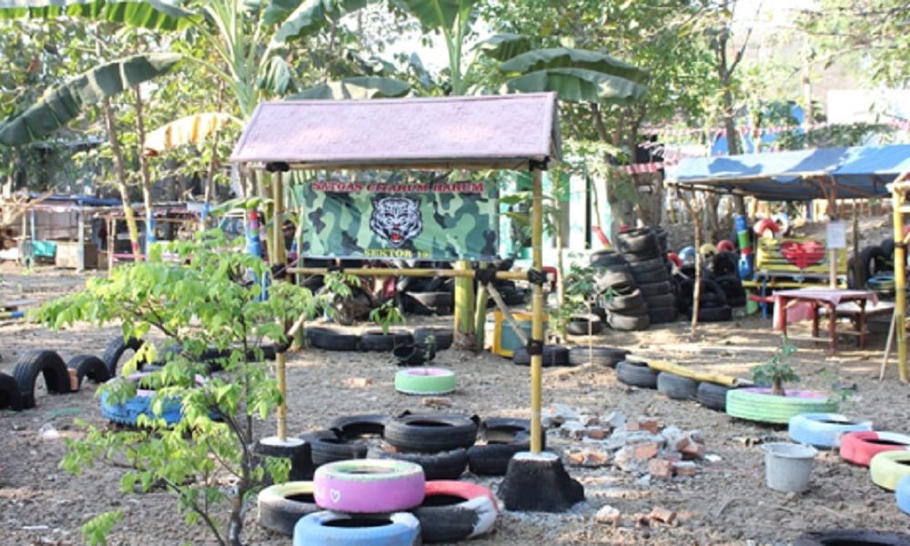 Satgas Citarum Percantik Bantaran Sungai