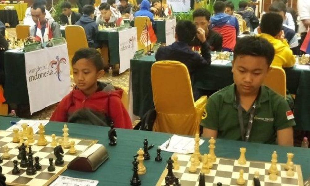 Ratusan Atlet Adu Stategi pada Kejurda Catur Tingkat Provinsi Jawa Barat