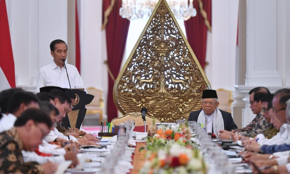 jokowi rapat paripurna pertama
