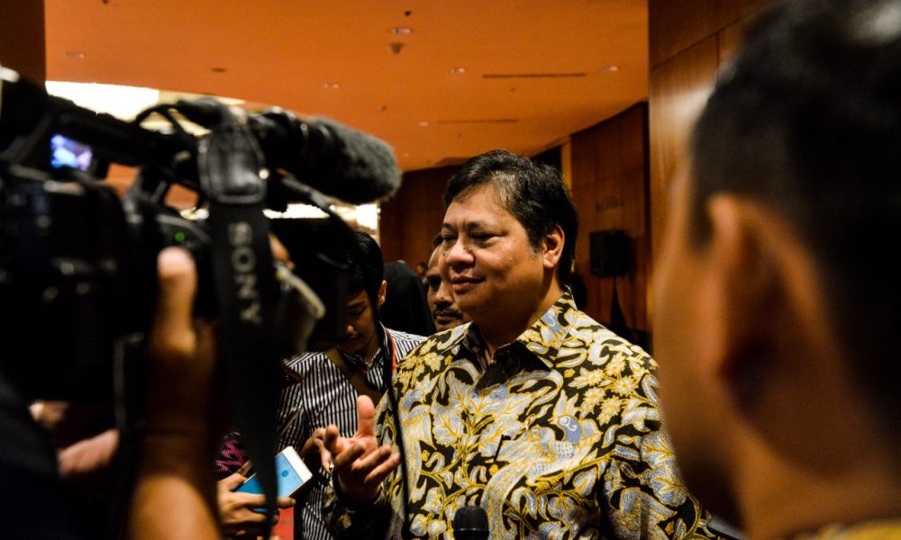 Menteri Koordinator (Menko) Bidang Perekonomian Airlangga Hartanto