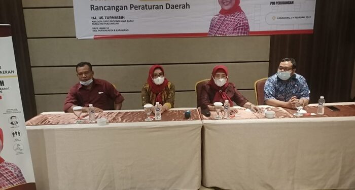 Anggota Komisi IV DPRD Jabar, Hj. Iis Turniasi laksanakan Sosialisasi Raperda RTRW Provinsi Jawa Barat 2022-2042