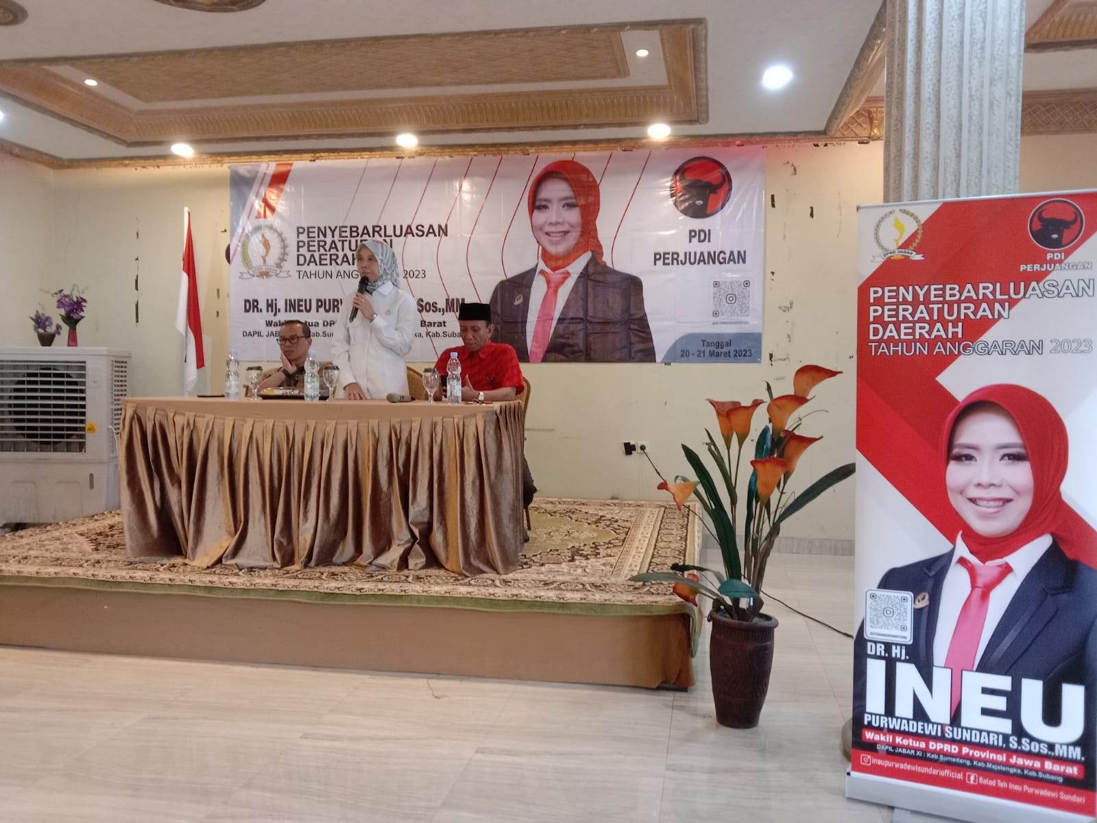 Ineu Purwadewi sosialisasikan perda Jawa barat no 2 tentang penyelenggaraan pelindungan pekerja migran