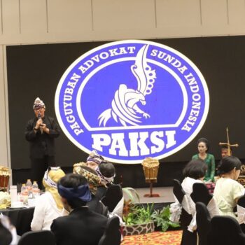 Edwin Senjaya Hadiri Acara Paguyuban Advokat Sunda Indonesia