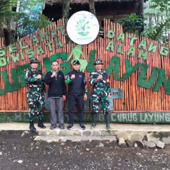Antisipasi Bencana Alam, Perhutani bersama Koramil 0924/Cisarua Lakukan Patroli Gabungan