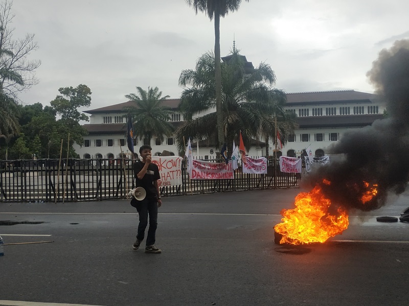 Seruan Aksi Mahasiswa Jawa Barat Makzulkan Jokowi