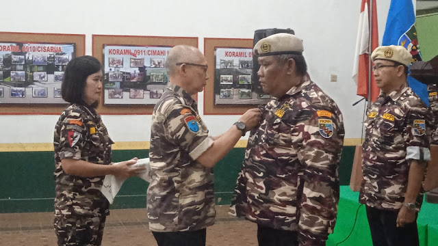 Marland Satria Yuda dilantik menjadi Ketua FKPPI Kota Cimahi Periode 2023-2028