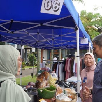 Tangkapan foto program Tebar Hikmah Ramadhan BULOG Jabar pada Selasa, (26/3/2024).
