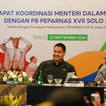 Rapat Koordinasi dengan PB Pekan Paralimpiade Nasional XVII yang akan di selenggarakan di Solo, 6 - 13 Oktober 2024.