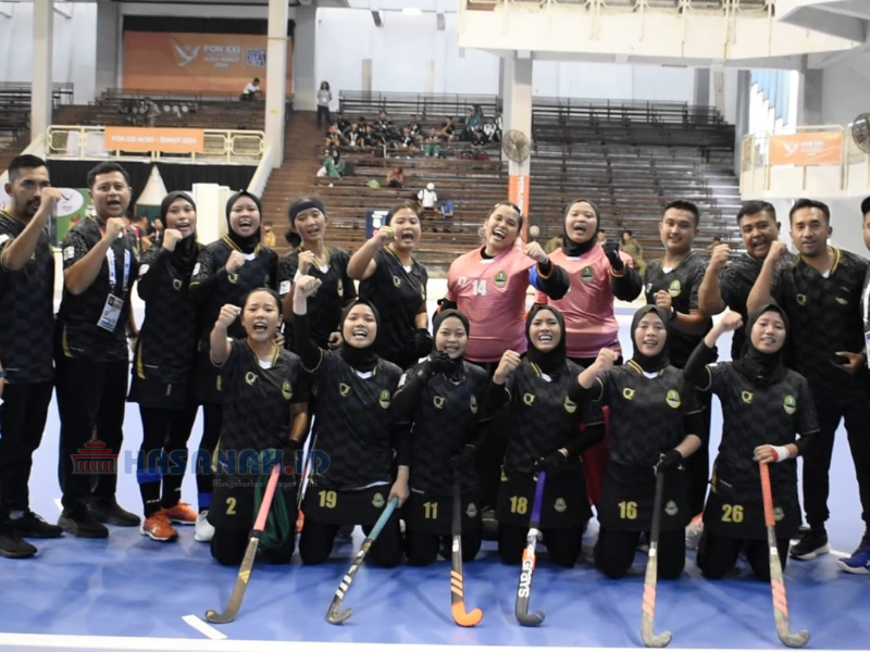 Tim Hockey Putri Jawa Barat Unggul Telak Lawan Nusa Tenggara Barat di PON XXI 2024