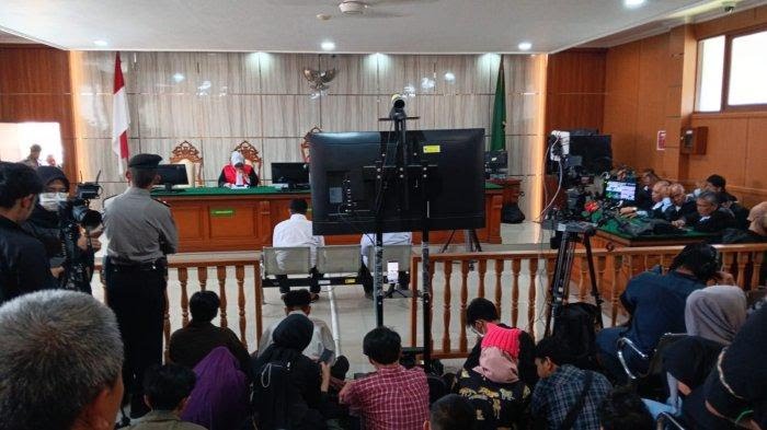 Tangkapan foto pengadilan Dago Elos