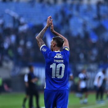 Tyronne menyumbangkan satu assist di kemenangan PERSIB atas Persija/DOK.PERSIB