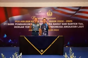 Bank bjb Perkuat Sinergi dengan TNI AL Tandatangani PKS Produk dan Layanan Perbankan