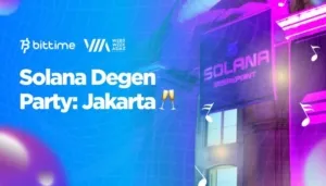 Dorong Pertumbuhan Komunitas Memecoin di Indonesia, Bittime Dukung Solana Degen Party: Jakarta 2