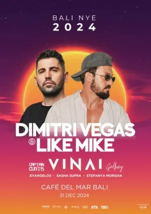 Get Ready for the Most Anticipated New Year’s Eve Celebration at Café del Mar Bali with Dimitri Vegas & Like Mike, VINAI, Captain Curtis, Galluxy, Stefanya Morgan, Evangelos, and Sasha Supra! 8