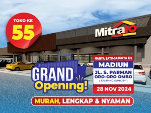 Grand Opening Mitra10 Madiun: Toko Ke-55, Belanja Bahan Bangunan Kini Lebih Mudah 6