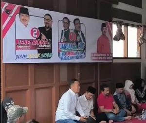 Ineu Purwadewi Sosialisasikan Paslon Walikota Bandung Dandan-Arif dan Paslon Gubernur Jabar Jeje-Ronal di Bandung