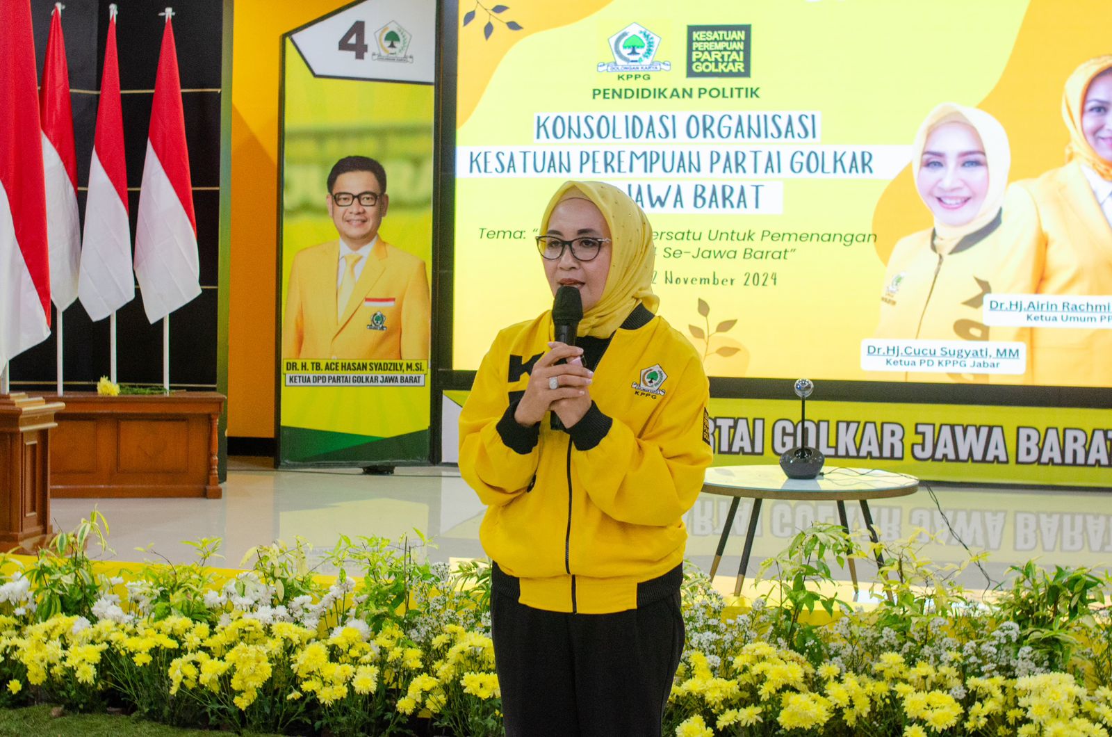 Cucu Sugyati: KPPG Siap Menangkan Calon yang Diusung Partai Golkar dalam Pilkada Se-Jawa Barat 2 Cucu Sugyati: KPPG Siap Menangkan Calon yang Diusung Partai Golkar dalam Pilkada Se-Jawa Barat 2