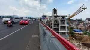 Tangkapan foto proyek infrastruktur di Kota Bandung