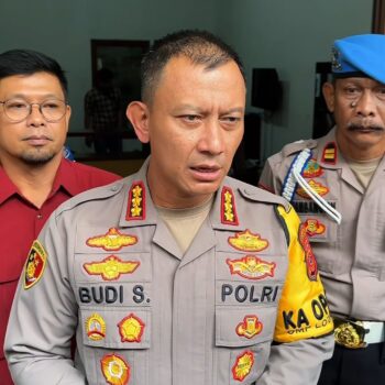 Tangkapan foto Kapolrestabes Bandung Budi Sartono