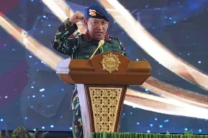 Tangkapan foto Kapolri Jenderal Pol. Listyo Sigit Prabowo