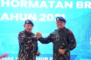 Tangkapan foto Kapolri Jenderal Pol. Listyo Sigit Prabowo