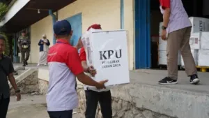 H-10 Menuju Pilkada, Pemkab Bogor dan KPU Mulai Salurkan Logistik ke Gudang Kecamatan 9