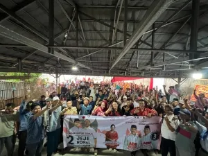 Christin Novalia Ajak Masyarakat Gotong Royong Menangkan Ade-Asep dan Jeje-Ronal 4