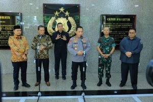 Tangkapan foto Kapolri Jenderal Listyo Sigit Prabowo