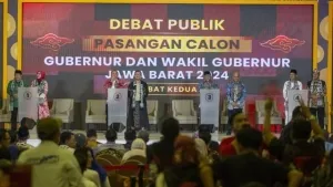 KPU Jabar Gelar Debat Pamungkas Pilgub di Bogor: Adu Gagasan Empat Pasangan Calon 4