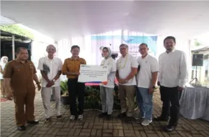 Pj Wali Kota Cimahi Resmikan Pembangunan SPALD-T Melalui Program BRI Peduli Tahun 2024      1