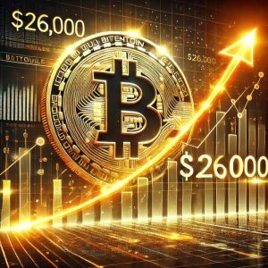 BTC Melesat, Bitcoin Catat Kenaikan Bulanan Terbesar Hingga USD $26.000 3