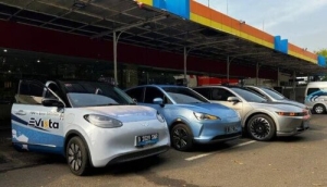 Evista Revolusioner Transportasi Bandara dengan Taksi Listrik 9