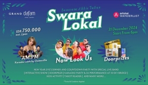Rayakan Pergantian Malam Tahun Baru 2025 dengan SWARA LOKAL Di GRAND DAFAM Ancol Jakarta: Perpaduan Musik, Hiburan, Kuliner, Dan Doorprizes Menarik! 10