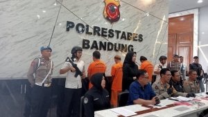Tangkapan foto Satreskim Polrestabes Bandung