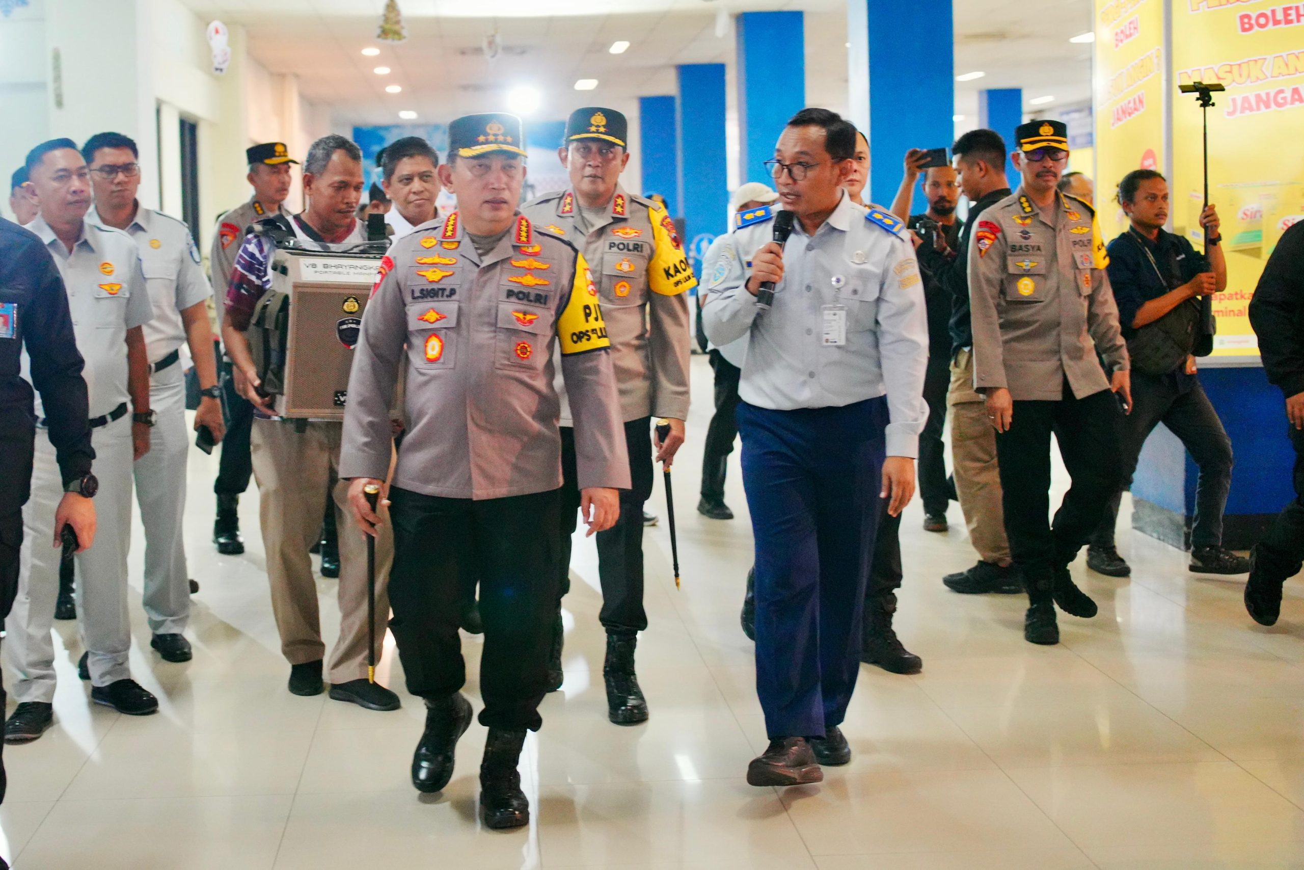 Tangkapan foto Kapolri