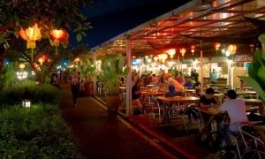 Tangkapan foto Paskal food market