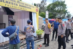 Tangkapan foto Polresta Bandung (Sumber: Polresta Bandung)