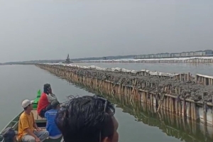 Pagar Bambu Misterius 8 Kilometer Muncul di Laut Bekasi, Mengundang Teka-teki 2