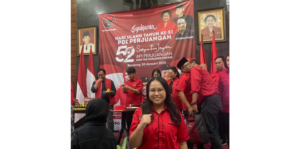 HUT ke-52 PDI Perjuangan, Christin Novalia Ajak Kader Wujudkan Semangat Api Perjuangan Nan Tak Kunjung Padam 2