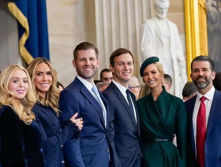 Ivanka Trump saat menghadiri pelantikan presiden Donald Trump (sumber ig @ivankatrump)