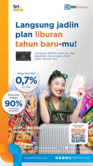 Penuhi Kebutuhan Awal Tahun, Cek Promo Menarik BRI Flash dari BRI Finance 3