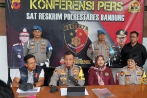 Tangkapan foto Polrestabes Bandung (Sumber: Polrestabes Bandung)