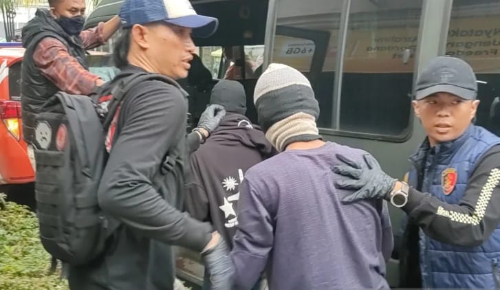 Tangkapan foto pelaku penganiayaan di Cianjur (Sumber: Polres Cianjur)