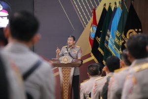 Tangkapan foto Wakapolri di Lembang (Sumber: Polrestabes Bandung)