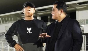 Momen kebersamaan Shin Tae Yong (Kiri) bersama Erick Tohir (Kanan) sebelum resmi dipecat PSSI (sumber: Instagram Erick Tohir)