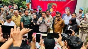 Tangkapan foto Polresta Bandung (Sumber: Polresta Bandung)
