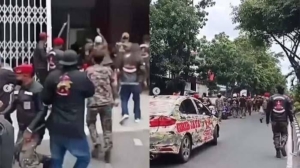 Markas Ormas Pemuda Pancasila Bandung Diserang Massa 5