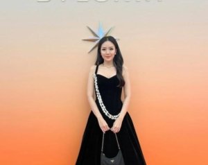Agnes Jennifer tengah menghadiri acara di Jakarta (sumber ig; agnes_jennifer)