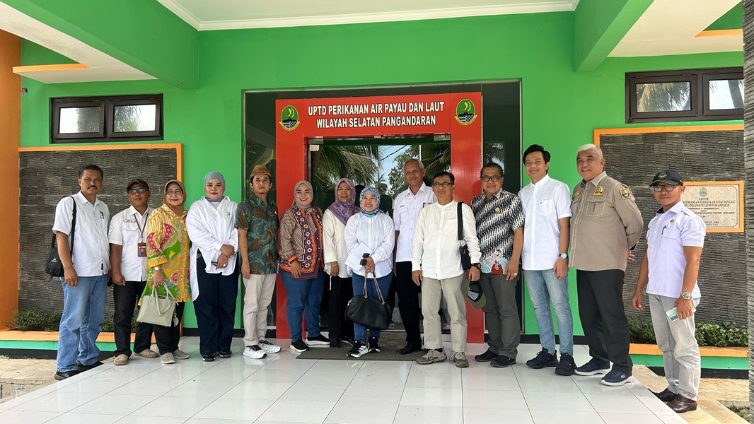 Ika Siti Rahmatika Tinjau UPTD Perikanan Air Payau dan Laut Wilayah Selatan, Dorong Penguatan Sektor Kelautan